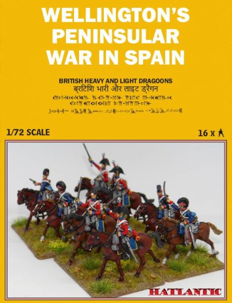 British light and heavy Dragoons, 1:72