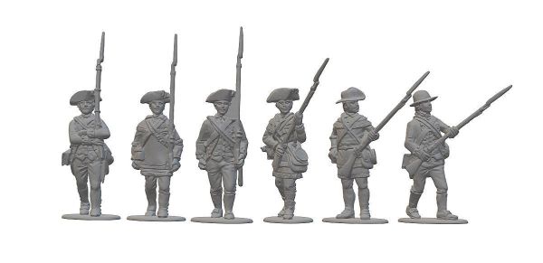 Amerikanische Infanterie, Amerikanischer Unabhängikeitskrieg, 1:72