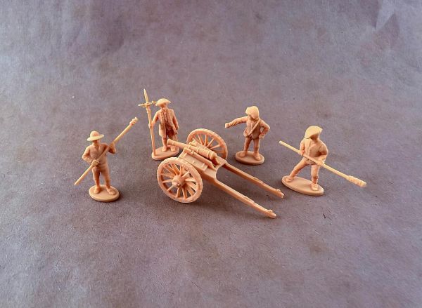 Amerikanische Artillerie, Amerikanischer Unabhängikeitskrieg, 1:72