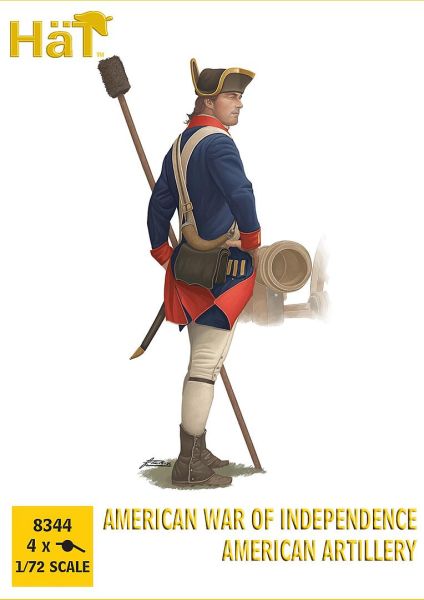 Amerikanische Artillerie, Amerikanischer Unabhängikeitskrieg, 1:72