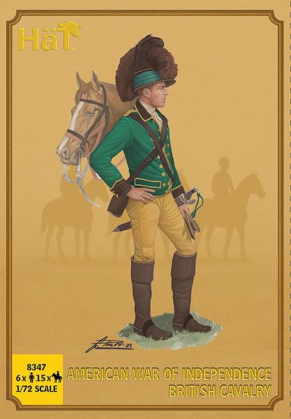 British Cavalry (Loyalists), American war of independence, 1:72