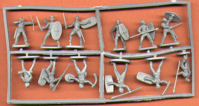 Gallische Kriegerbande, 1:72