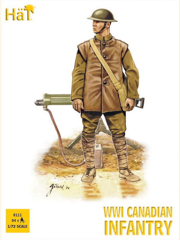 Kanadische Infanterie 1. Weltkrieg, 1:72