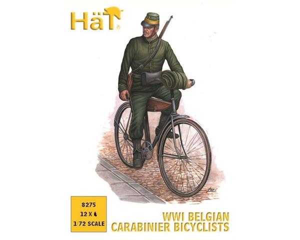 Belgische Infanterie auf Fahrrad, 1. Weltkrieg