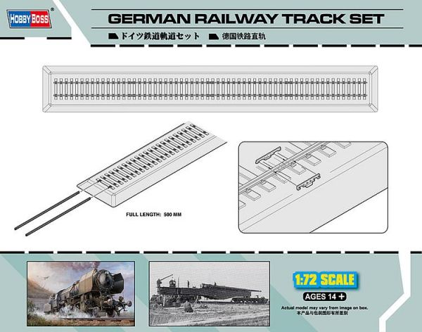 Bestellt / Schienenset für BR-52, 1:72
