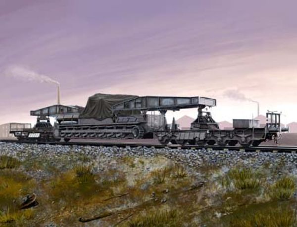 German Rail Transporter for Karl-Geraet 1:72