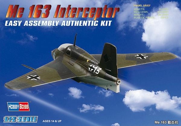 Messerschmidt Me 163 Komet, 1:72
