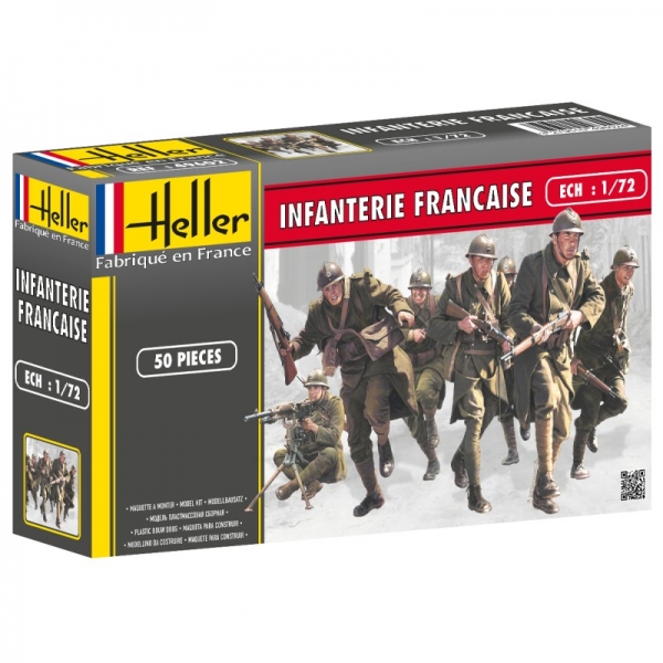 French infantry World War 2, 1:72