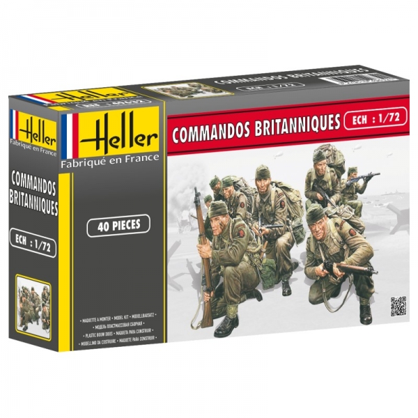 British commandos, 1:72