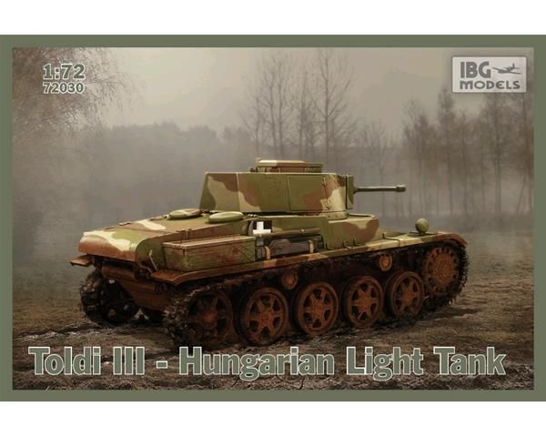 Toldi 3, Ungarischer leichter Panzer, 1:72