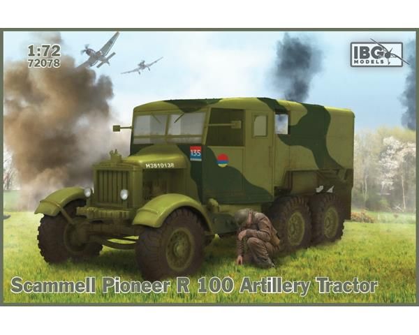 Scammel Pioneer R100 Artillerie-Zugmaschine, 1:72