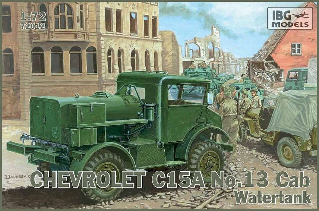 Chevrolet C 15a Watertank Cab 13 1:72