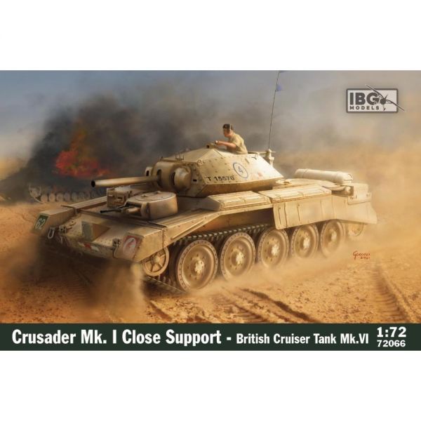 Crusader Mk.I CS, Close Support Tank, 1:72