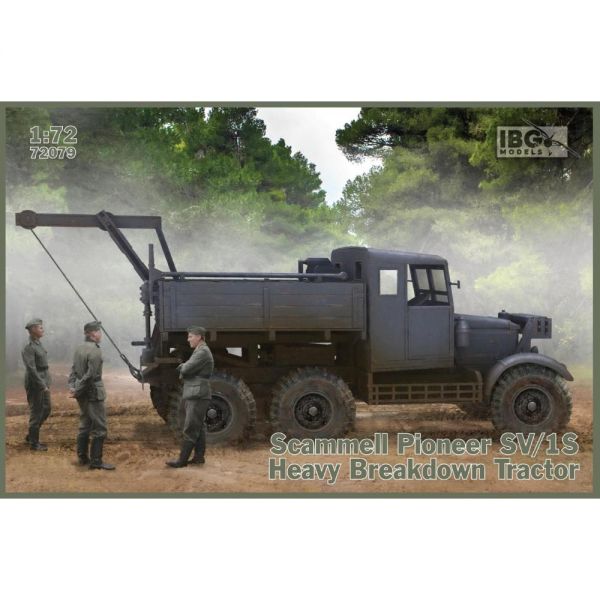 Scammel Pioneer SV/1S heavy breakdown tractor, 1:72