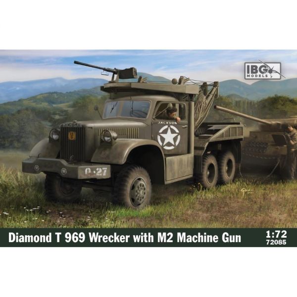 Diamond T 969 Wrecker with M2 Machine gun (+ PE-Parts), 1:72