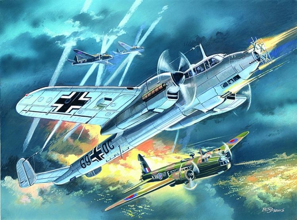 Dornier Do 215B-5, Night Bomber, 1:72