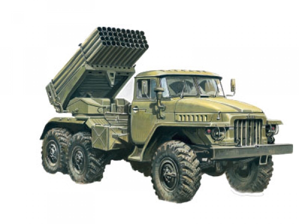 BM-21 Grad, Raketenwerfer, 1:72
