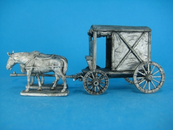 Big Roman Cart, round, 1:72