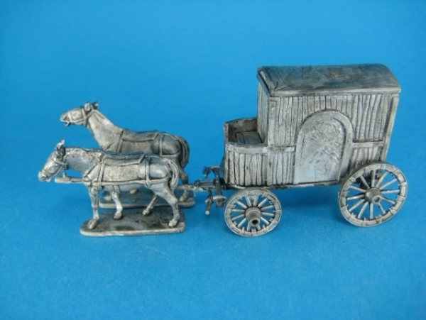 Großer Römischer Wagen, eckig, 1:72