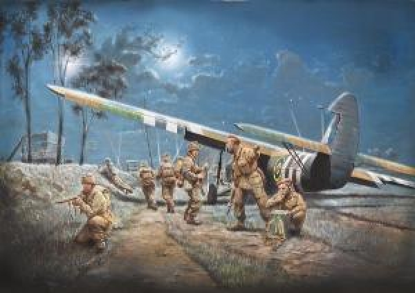 AS-51 MK.I Horsa mit britischen Fallschirmjägern, 1:72