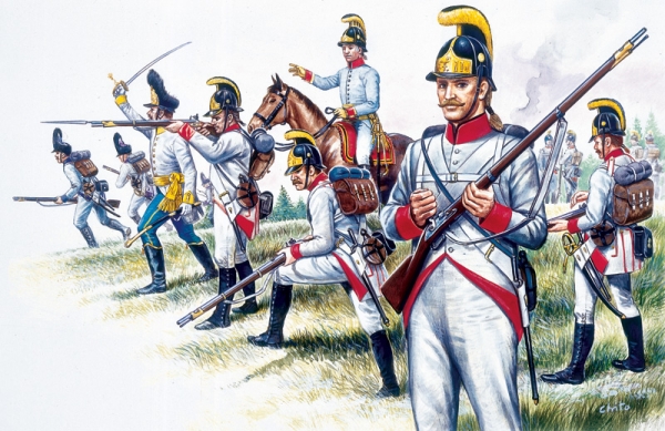 Österreichische Infanterie (napoleonisch), 1:72