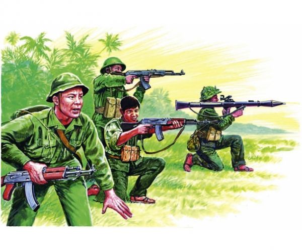 Vietnamkrieg Vietnamesiche Armee / Vietkong, 1:72