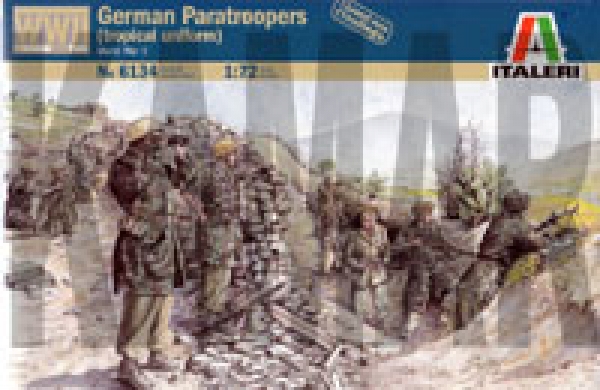 German Paratroopers (tropical uniform), 1:72