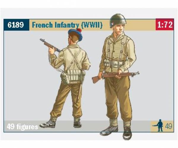 French Infantry, WW2, 1:72