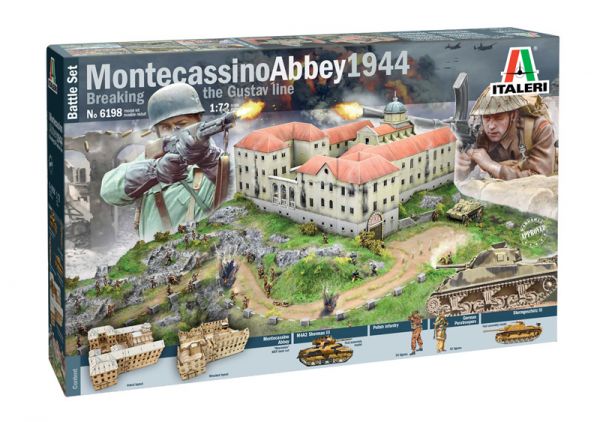 Monte Cassino 1944, Set, 1:72