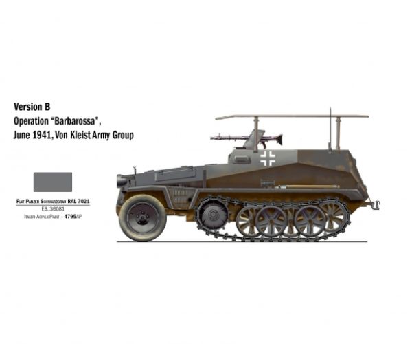 Sd.Kfz. 250/3, 1:72