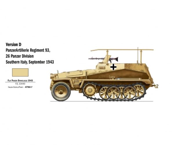 Sd.Kfz. 250/3, 1:72