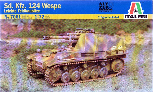 Sd.Kfz. 124 Wespe, 1:72