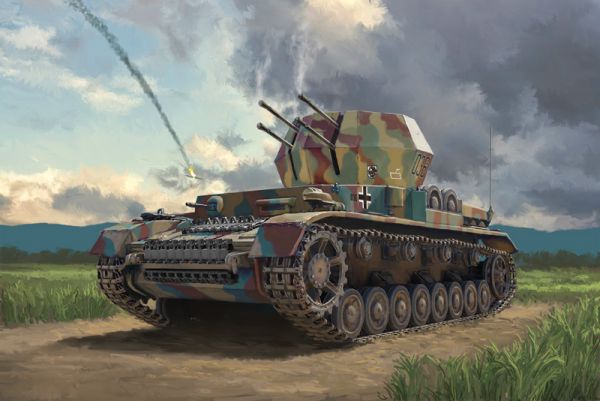 Flakpanzer IV "Wirbelwind", 1:72