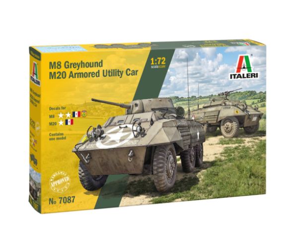 M-8 Greyhound / M20 Armored utility Car, 1:72