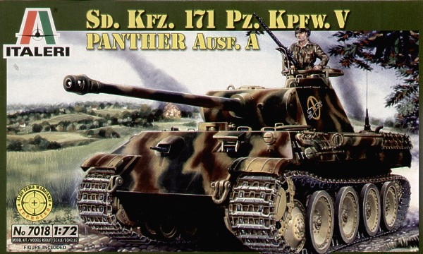 Panther Ausf. A, Sd.Kfz.171 Pz.Kpfw.V, 1:72