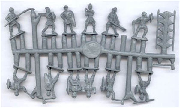 Russian Medieval Peasants in Winterdress, 1:72