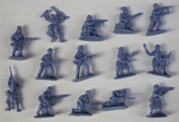 Italienische Armee Winterbekleidung, 1:72