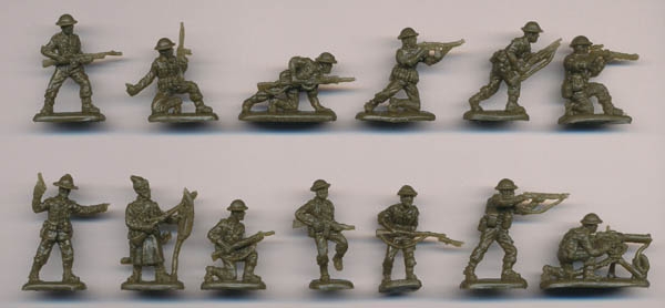 US Infanterie, früh, Set 2, 2. Weltkrieg, 1:72