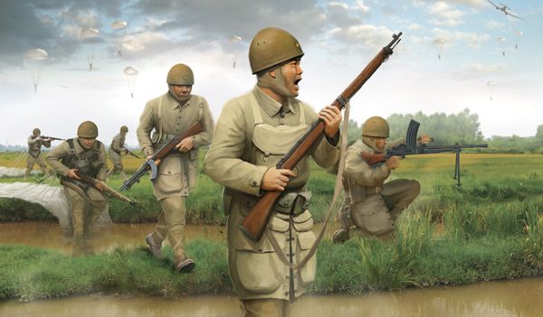Japanische IGA Fallschirmjäger, 2. Weltkrieg, 1:72