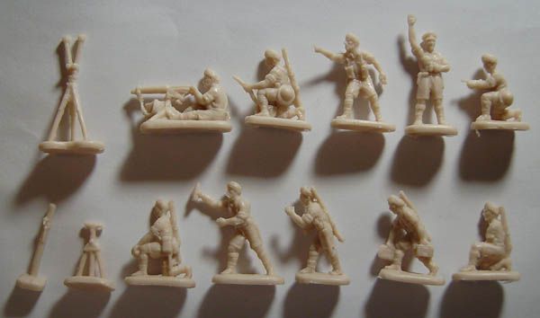 Indische Infanterie, schwere Waffen, 2. Weltkrieg, 1:72