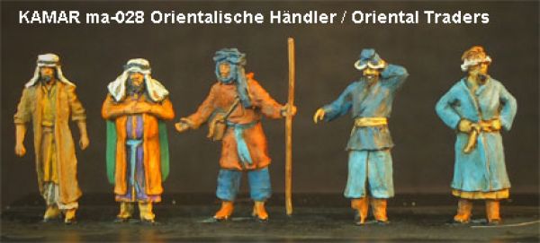 Orientalische / Asiatische Händler, Set 1, 1:72