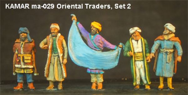 Oriental / Asian Traders, Set 2, 1:72