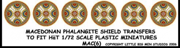 Macedonian Phalanx (48 Shield Decals)