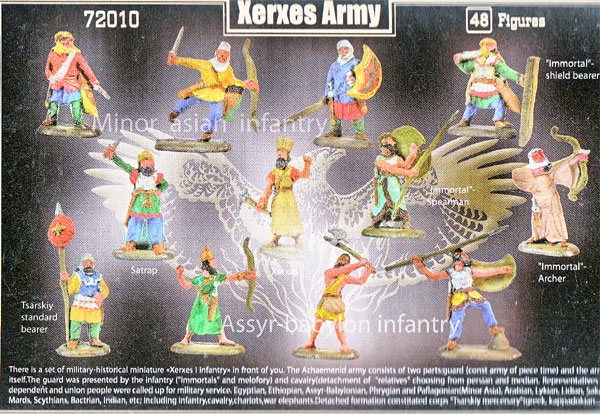 Xerxes Armee, 1:72