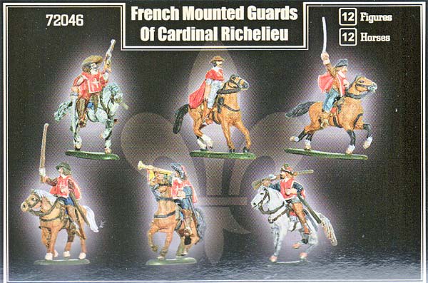 Französische berittene Garde des Kardinal Richelieu, 1:72