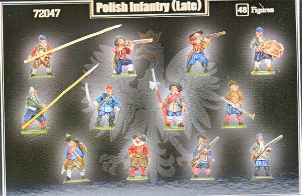 Polnische Infanterie, spätes 17.Jahrhundert, 1:72