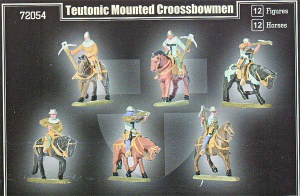 Teutonic mounted Crossbowmen XV century, 1:72
