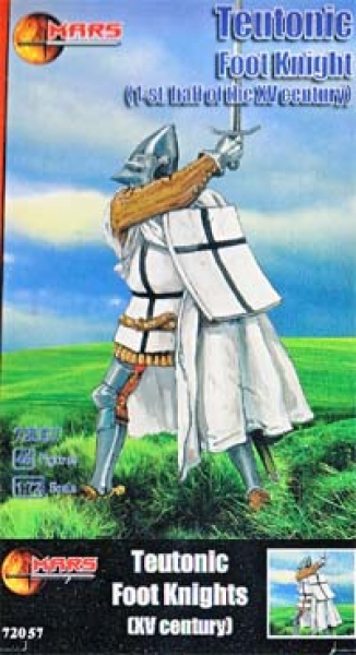 Teutonic Foot Knights XV century, 1:72