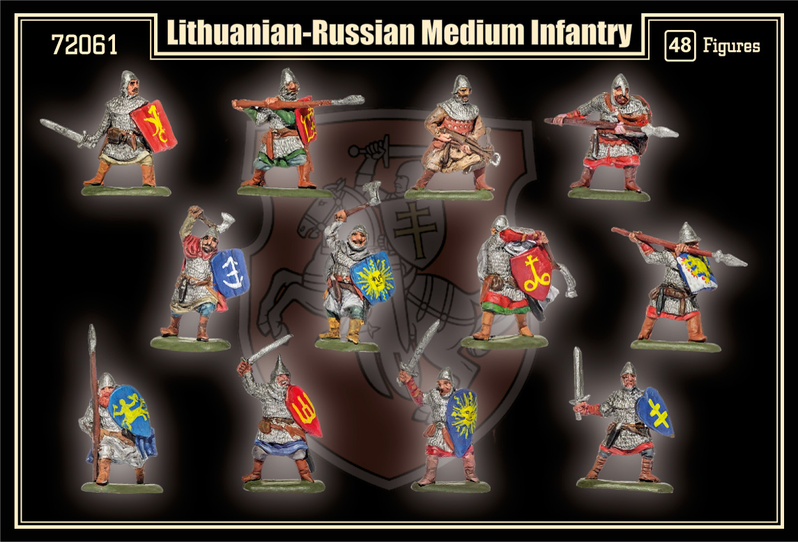 Lithunian Russian Medium infantry (XV century), 1:72