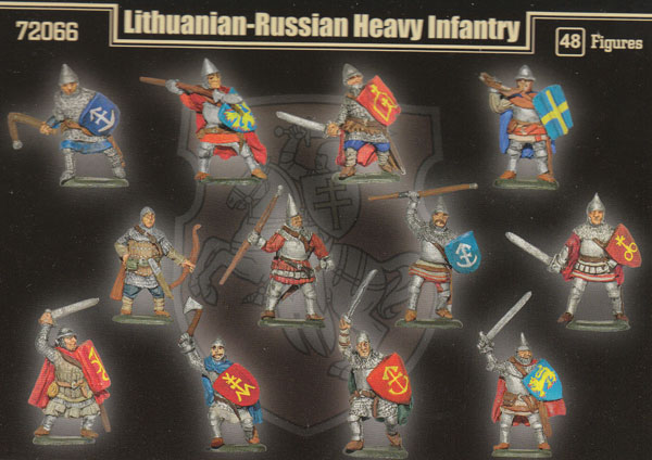 Lithunian Russian heavy infantry (XV century), 1:72